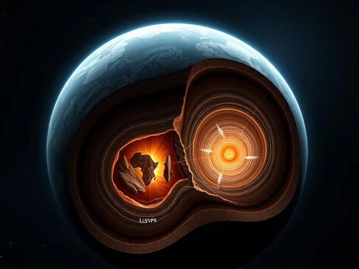 Deep Inside Earth, Two Giant Hidden Structures May Be Steering the Planet’s Magnetic Field