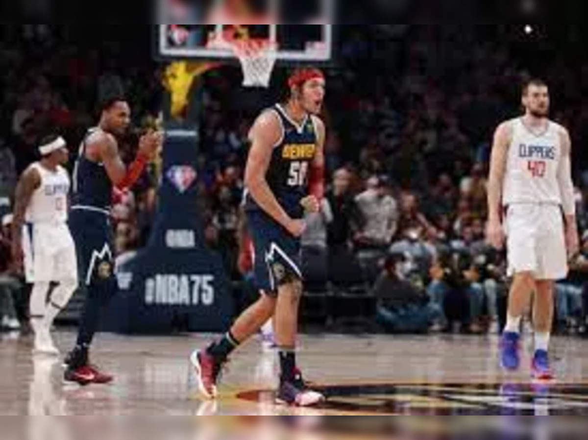 nba NBA Slam Dunk contest 2022 Aaron Gordon of Denver Nuggets scores second-best dunk of season