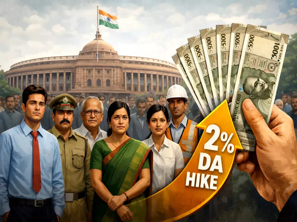 DA likely to rise by 2% for central government employees in January 2026; check expected hike in total pay