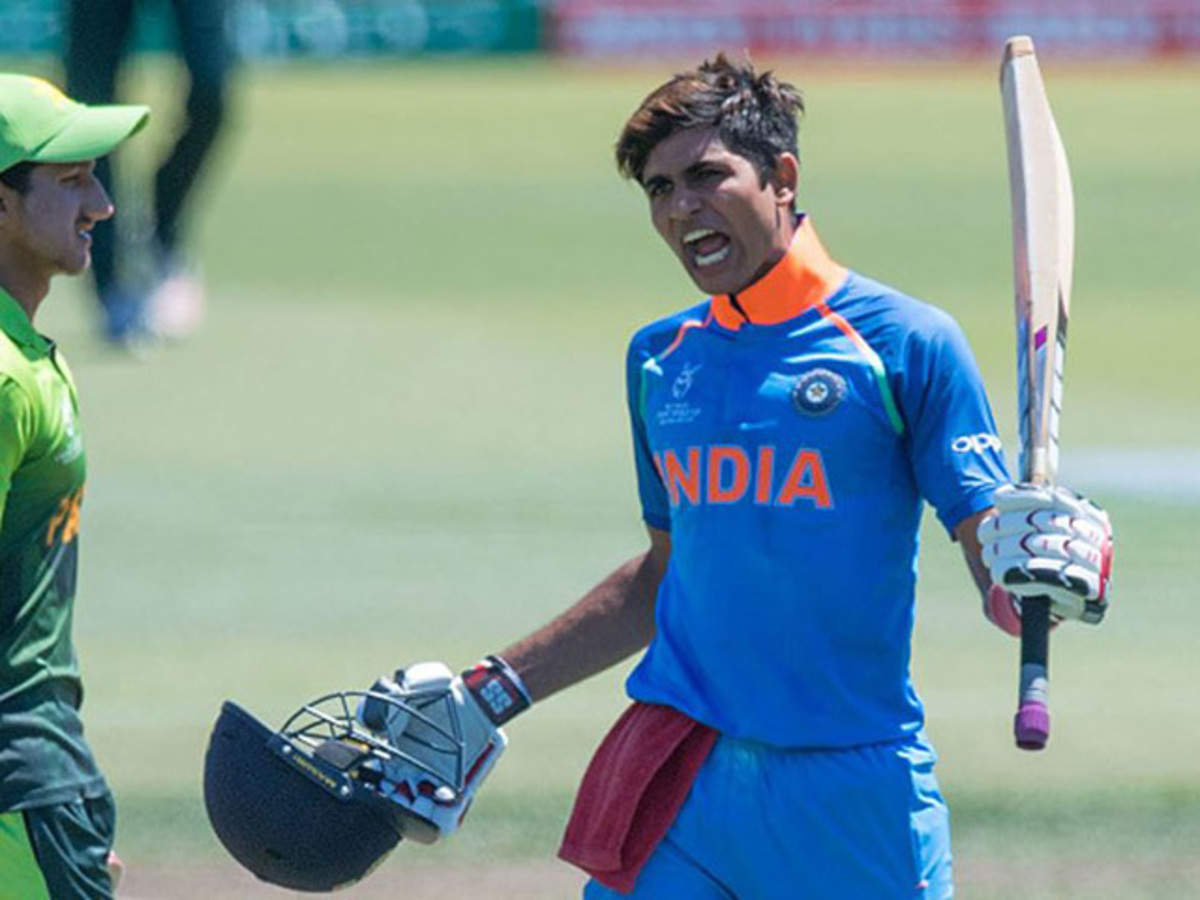 U 19 Cricket World Cup 18 Hit For A Six Shubhman Porel Take India To 6th U 19 Wc Final The Economic Times