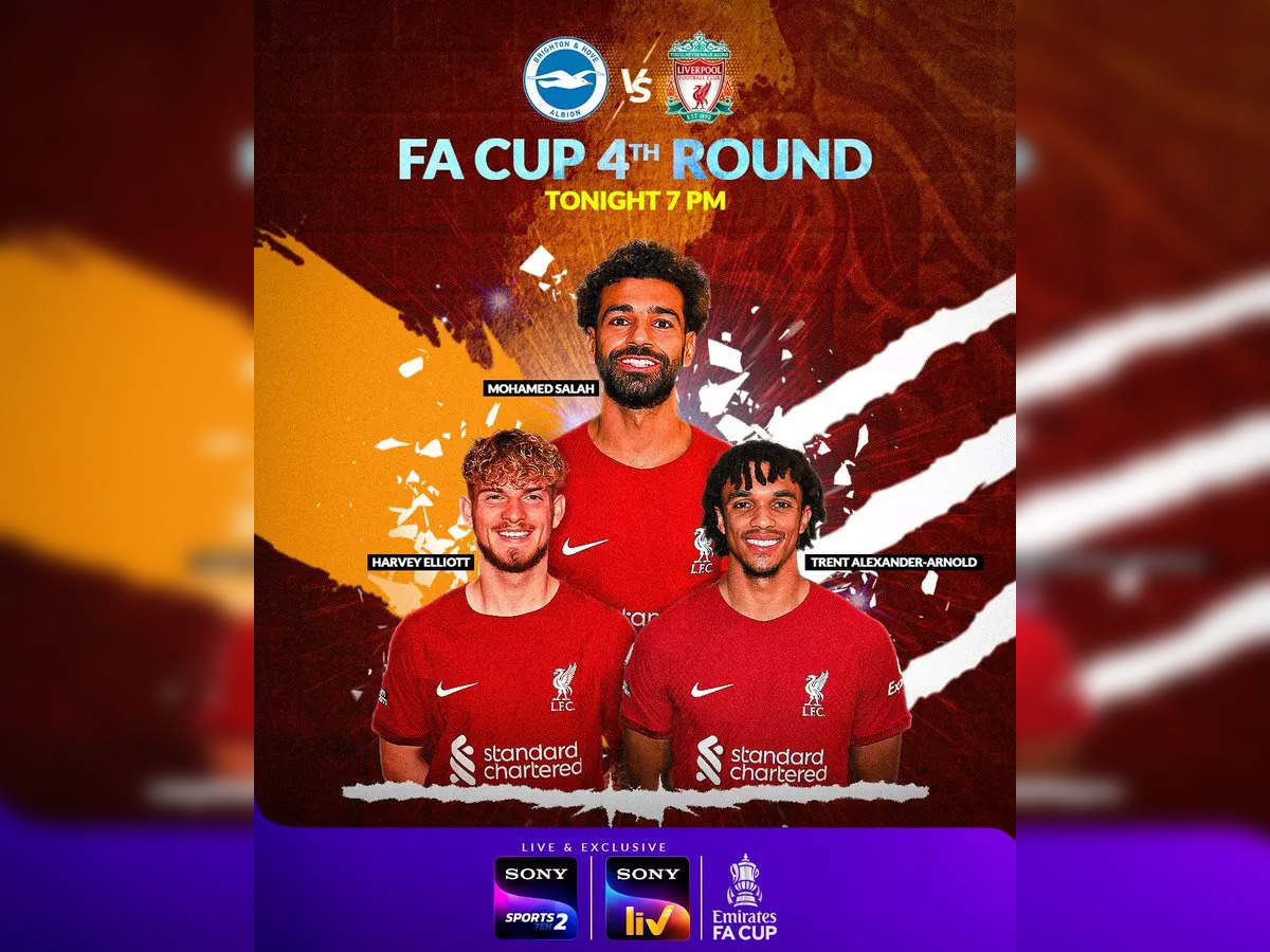 liverpool: Liverpool vs Brighton: Where to watch the FA Cup game today?  Check live stream and TV details - The Economic Times