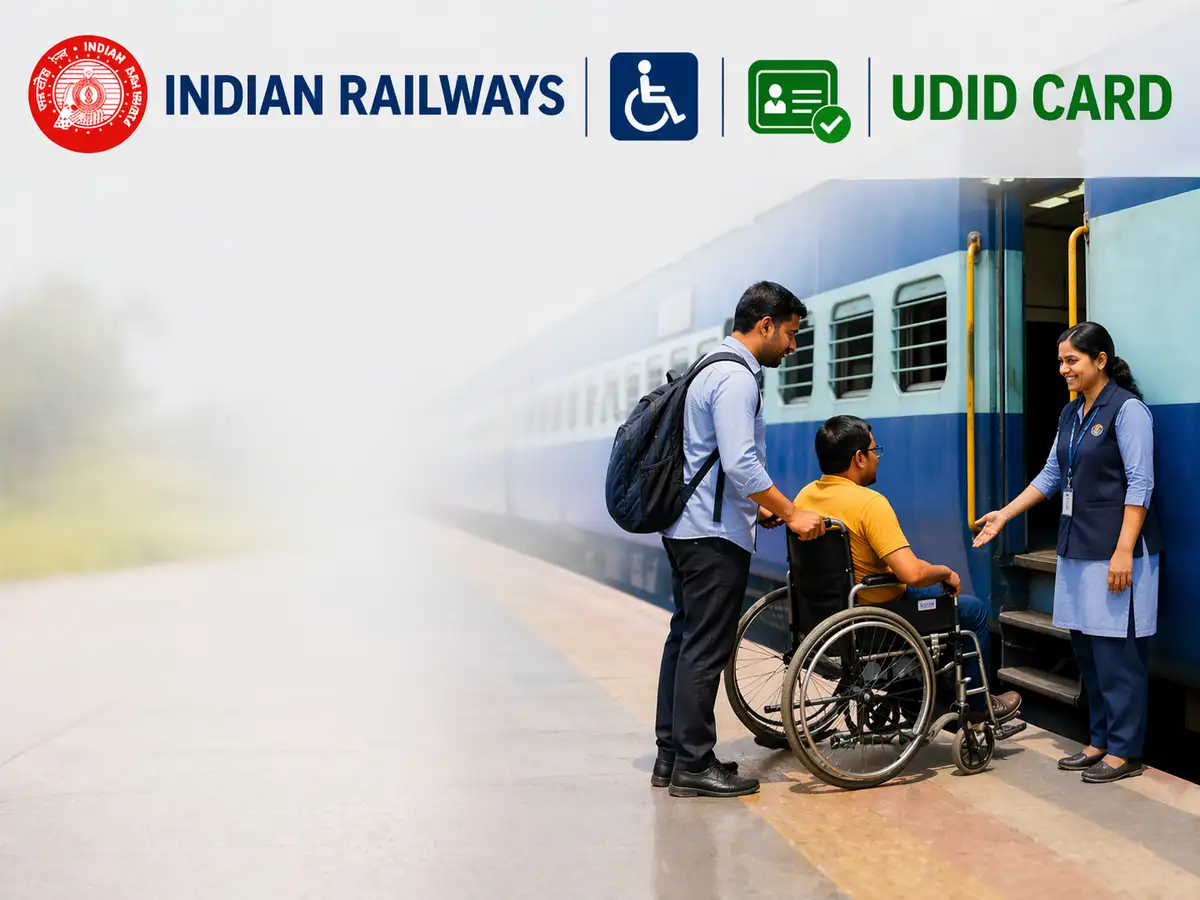 Updated Indian Railways rules for Divyangjan: PwDs with UDID cards can travel in these unreserved coaches