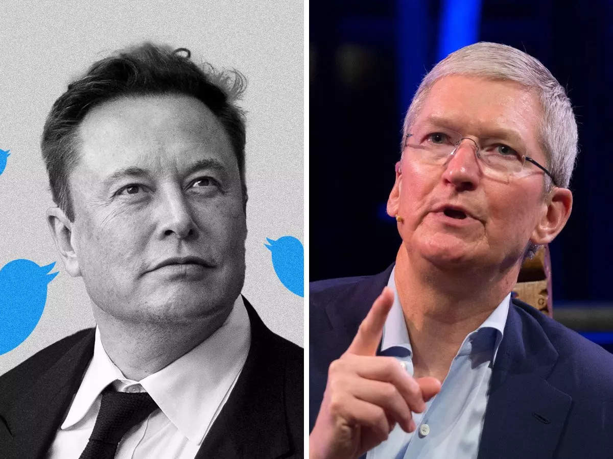 Tim Cook: 'What's going on, Tim Cook?' Here's why Elon Musk training his guns on Apple - The Economic Times