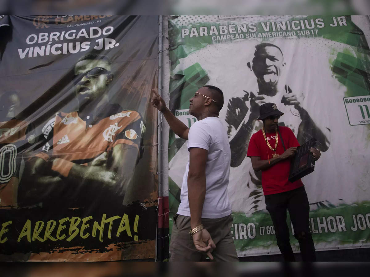 Vinicius Jr and Brazil spot on with black strip anti-racism protest in  friendly win