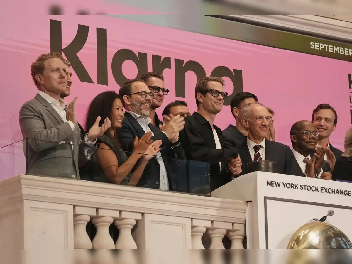 Klarna shares rise 15% in their first day of trading on Wall Street