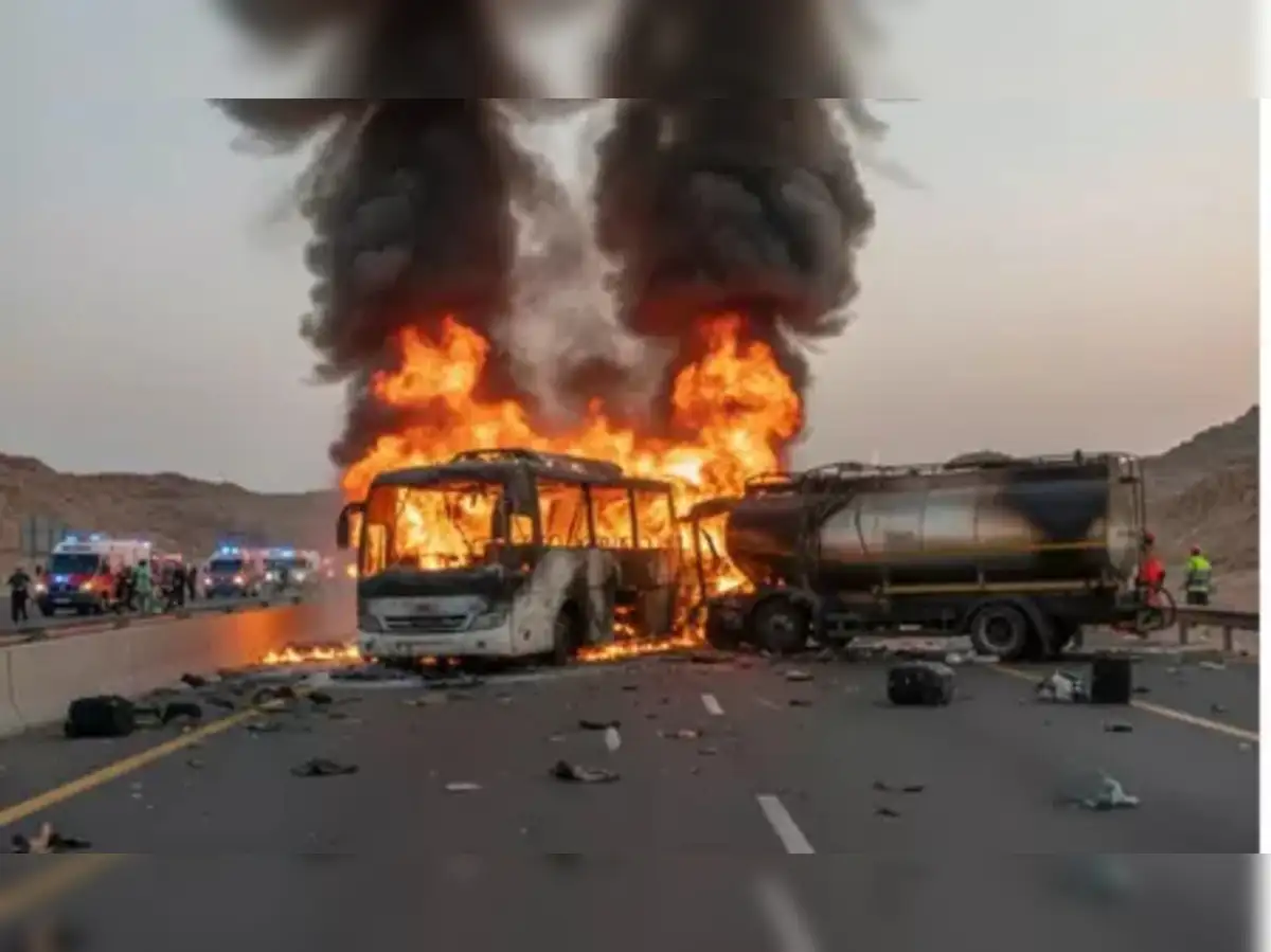 Saudi bus accident: 42 Indians killed in bus accident near Madina