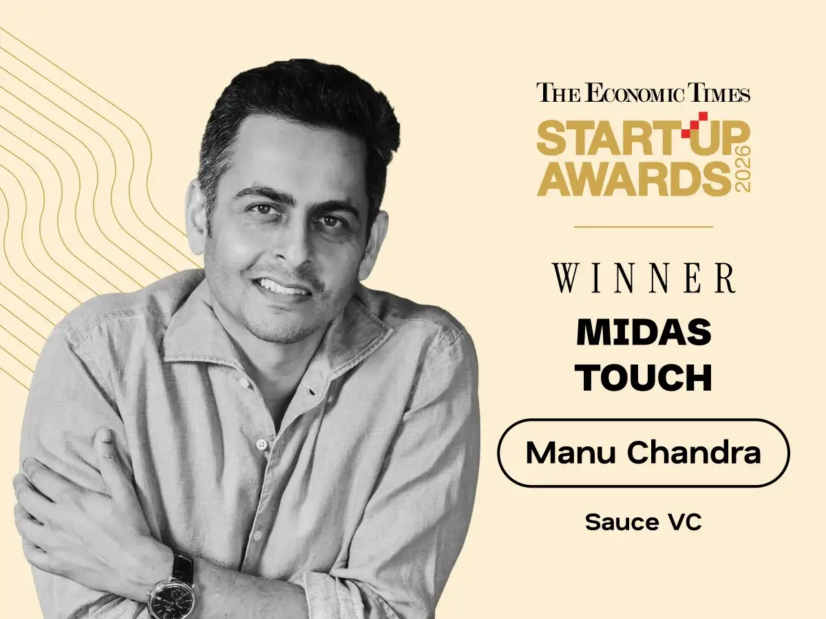ET Startup Awards 2026 | Midas Touch: Sauce VC’s w