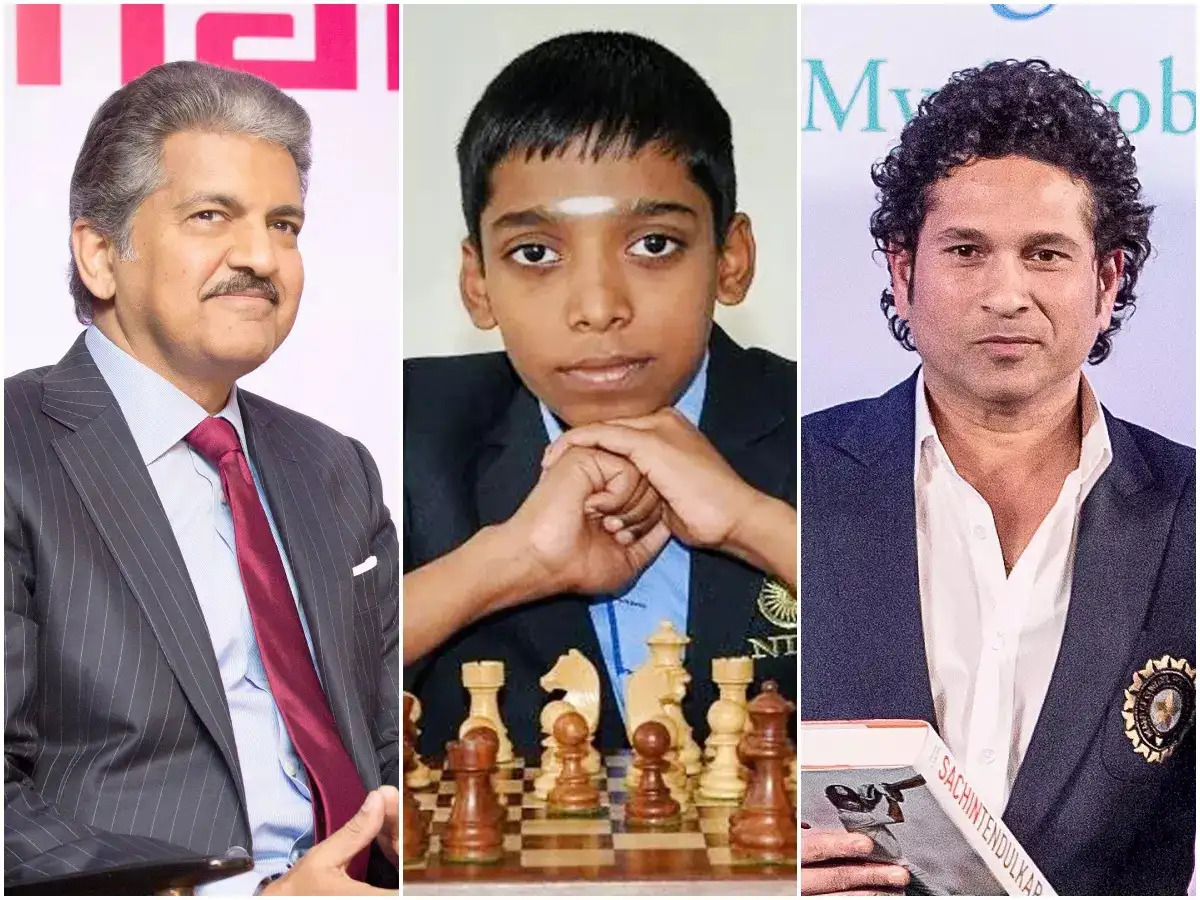 Praggnanandhaa: Anand Mahindra finds life lesson in chess champ R  Praggnanandhaa's victory; Sachin Tendulkar praises 16-yr-old for beating  'experienced & decorated' Carlsen - The Economic Times