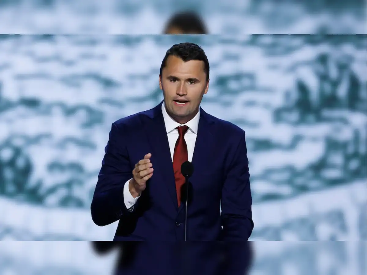 Chicago teacher caught on video mocking Charlie Kirk's assassination with  gun gesture at No Kings protest - The Economic Times