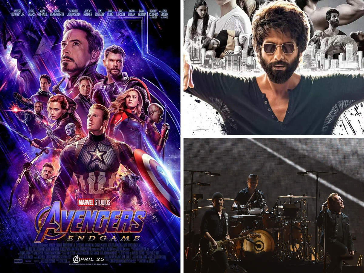 Kabir Singh 2019 Movies Events Round Up Endgame Kabir Singh Top Movies U2 Nba India Among Top Events The Economic Times