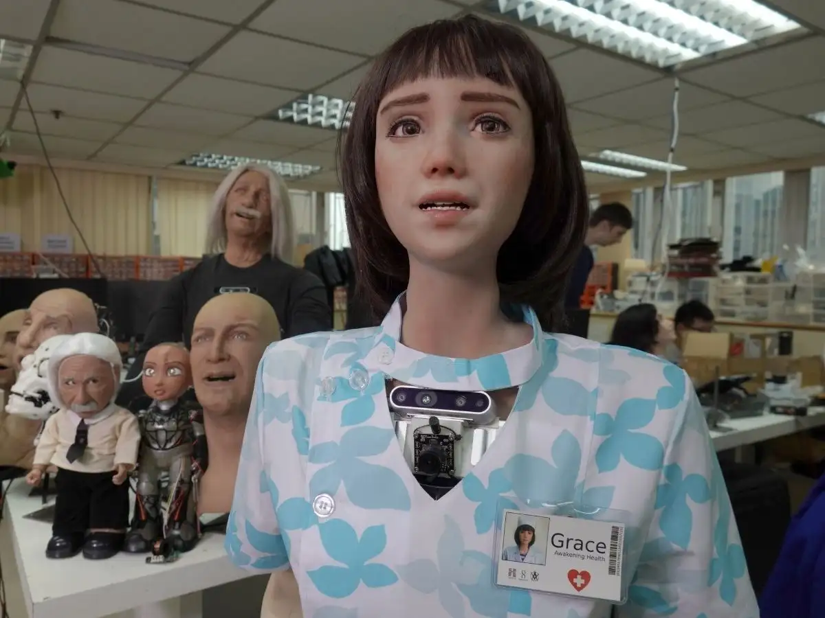 Feeling lonely? Meet Grace, the healthcare robot designed to interact with  those isolated due to pandemic - The Economic Times