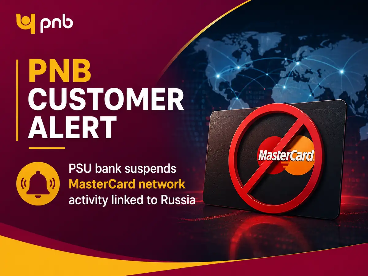PNB customer alert: PSU bank suspends MasterCard network activity linked to Russia - The Economic Times