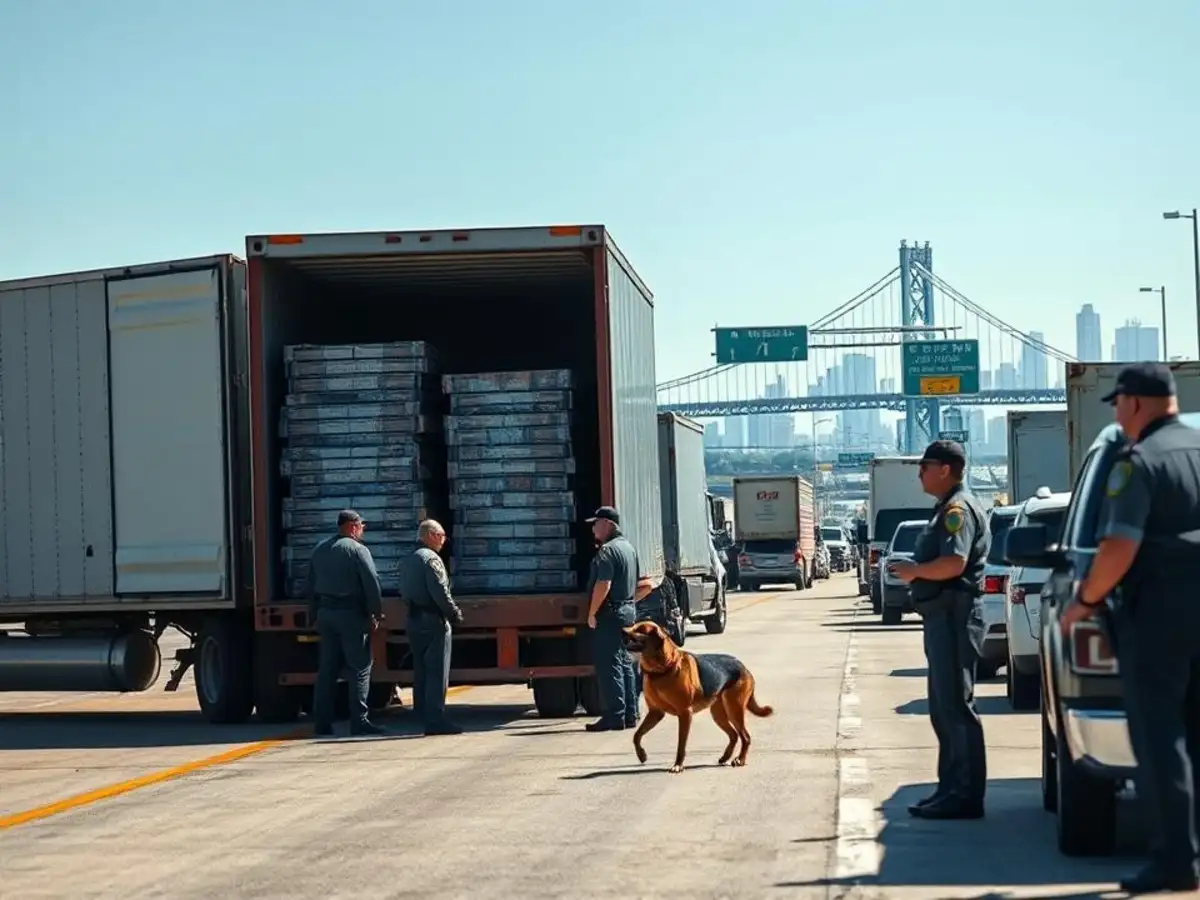 drug bust: Cocaine worth over $3 million seized at US-Canada border - The  Economic Times