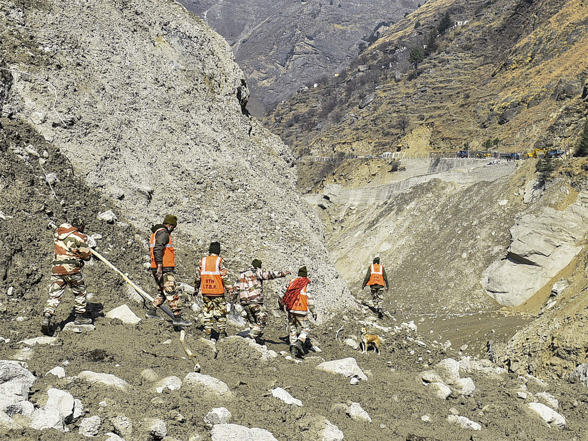 Uttarakhand Glacier Burst Rescue Teams Recovered 50 Bodies Out Of The 204 Missing The Economic Times