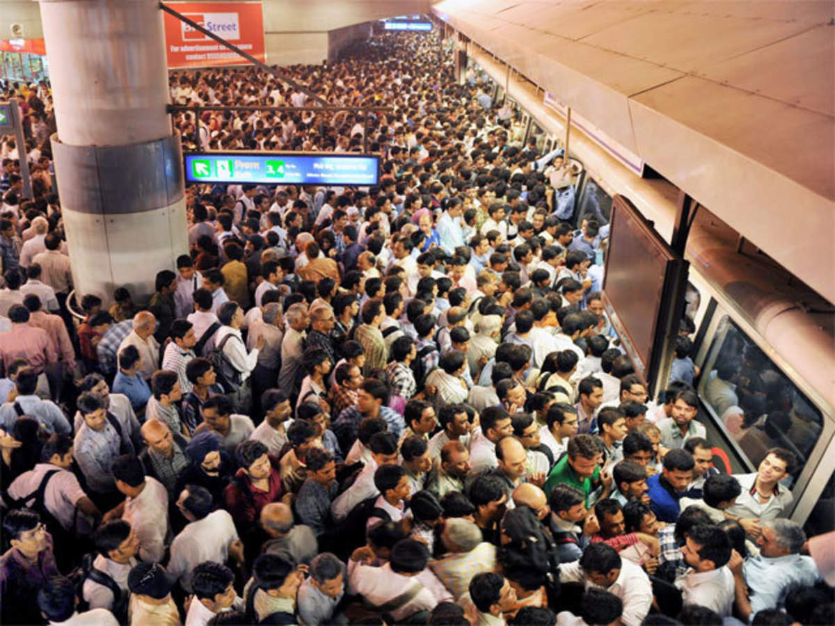 No entry, exit available at Rajiv Chowk metro post 9 PM - The Economic Times