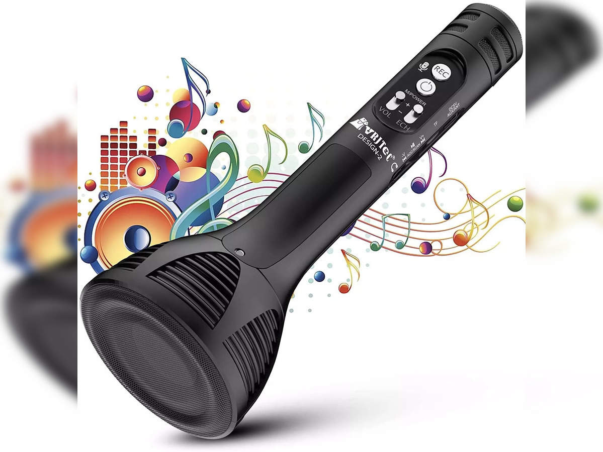 Universal - Microphone portable Bluetooth Karaoké Microphone