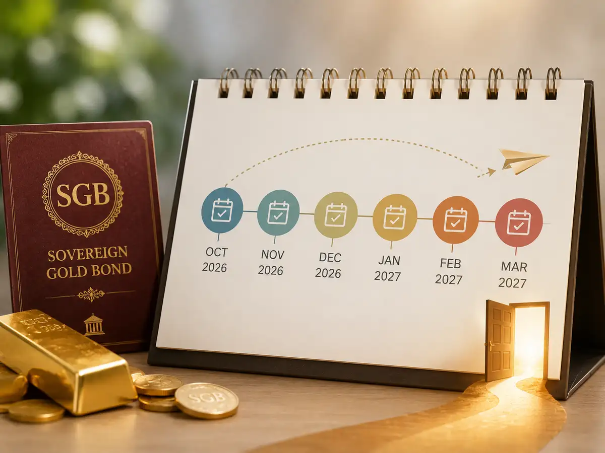 Gold bond premature redemption calendar for October 2026-March 2027 released: Check all SGB exit dates to redeem your investments