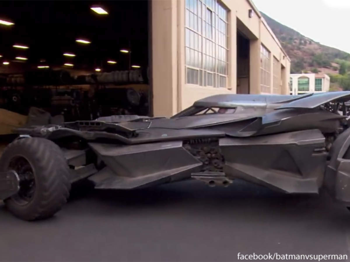 Batmobile photo from 'Batman v Superman: Dawn of Justice' unveiled - The  Economic Times
