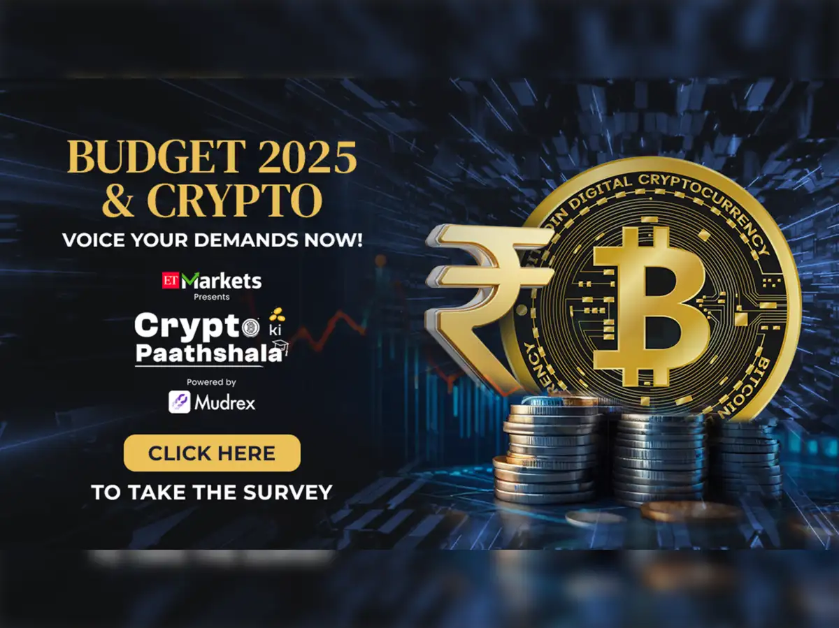 The Crypto Hot Take Ahead of Union Budget 2025—1-Minute Survey Ends Soon! -  The Economic Times