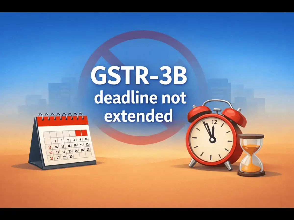 Has the GSTR-3B return filing due date for the March 2026 tax period been extended?