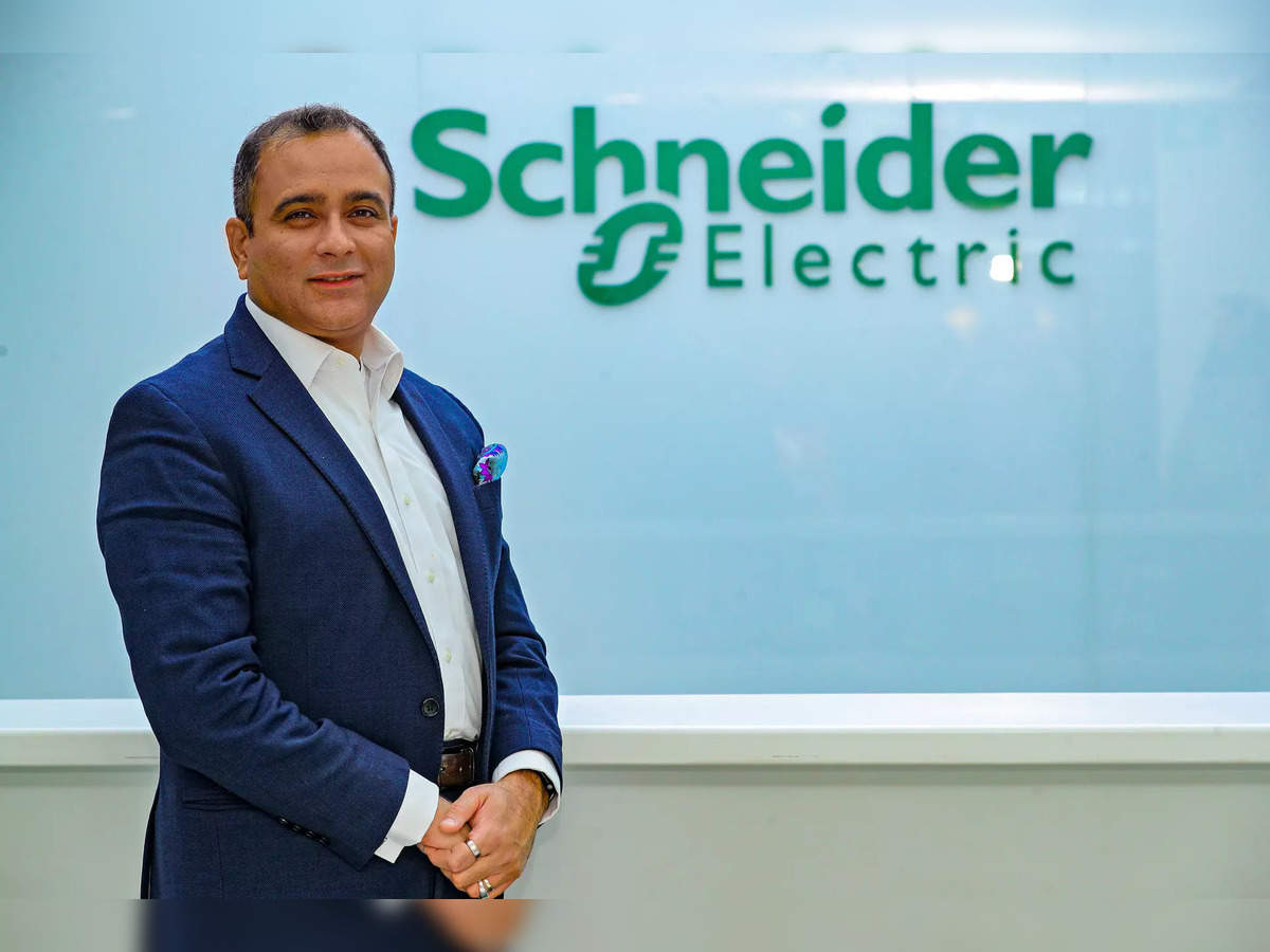 schneider electric india: Schneider Electric India lines up Rs 3,200 cr  capex by 2026: CEO & MD Deepak Sharma - The Economic Times