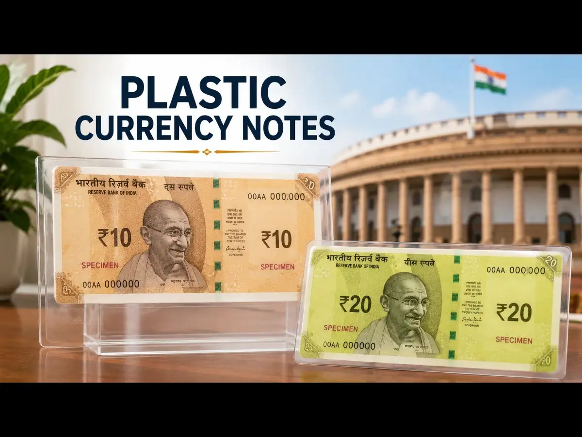 When will government issue plastic currency notes? Minister reveals this in Parliament