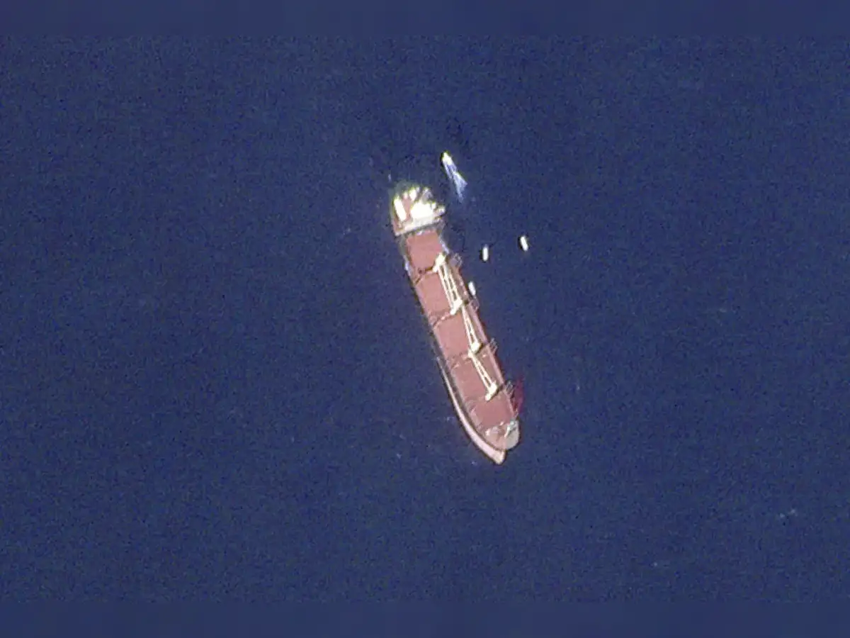 Ship sunk in the Red Sea