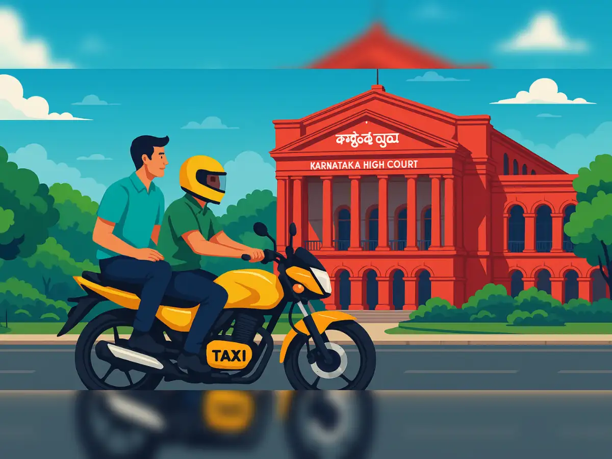 Bike taxis are necessity, not luxury: Aggregators, bike owners argue at Karnataka HC - The Economic Times