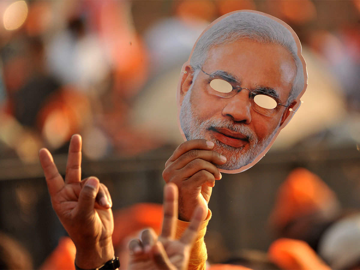 I will not be happy if BJP loses even one booth: Modi - The Economic Times