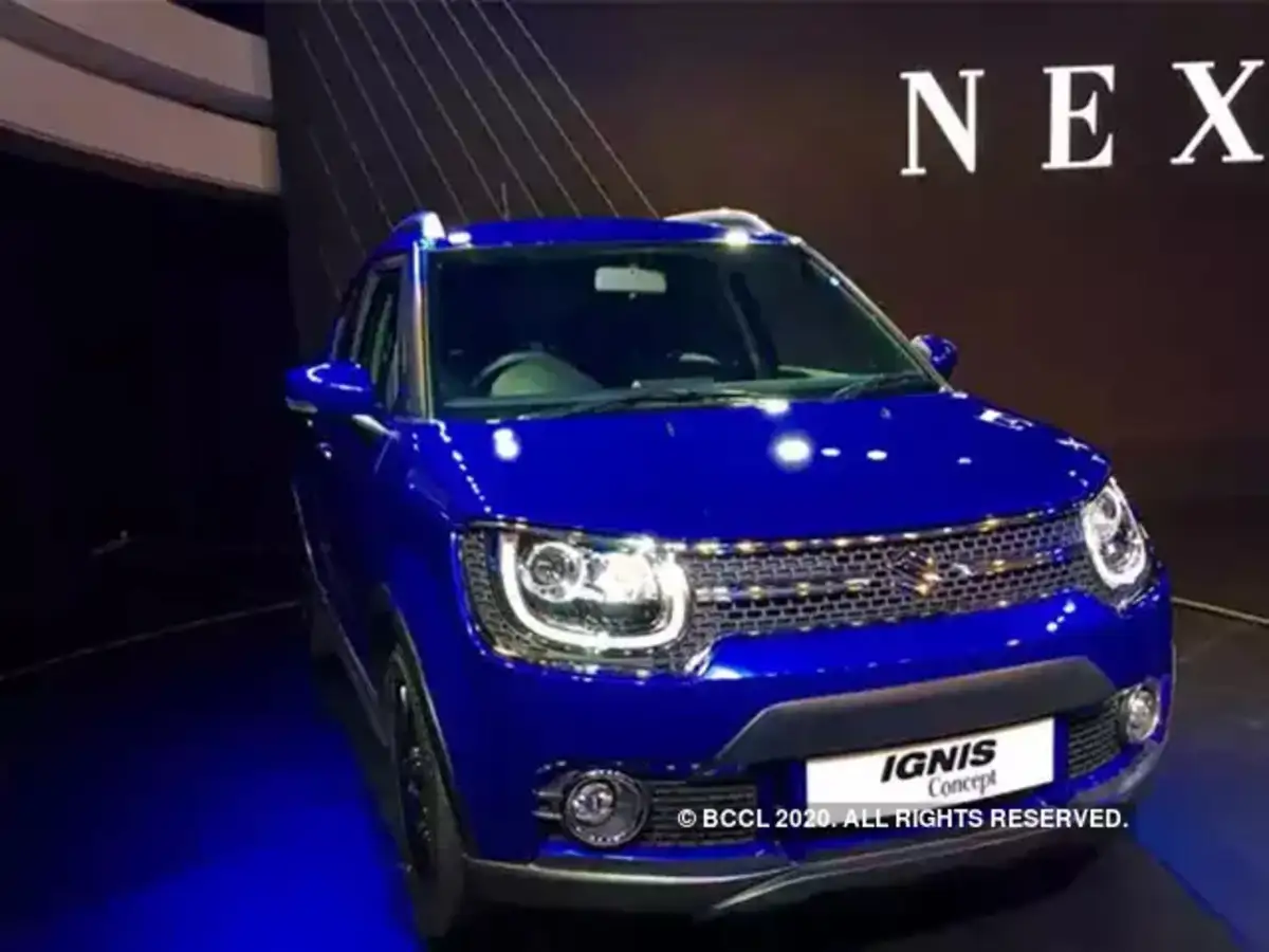 Maruti Suzuki unveils all-new compact SUV Ignis in BS-VI petrol engine -  The Economic Times