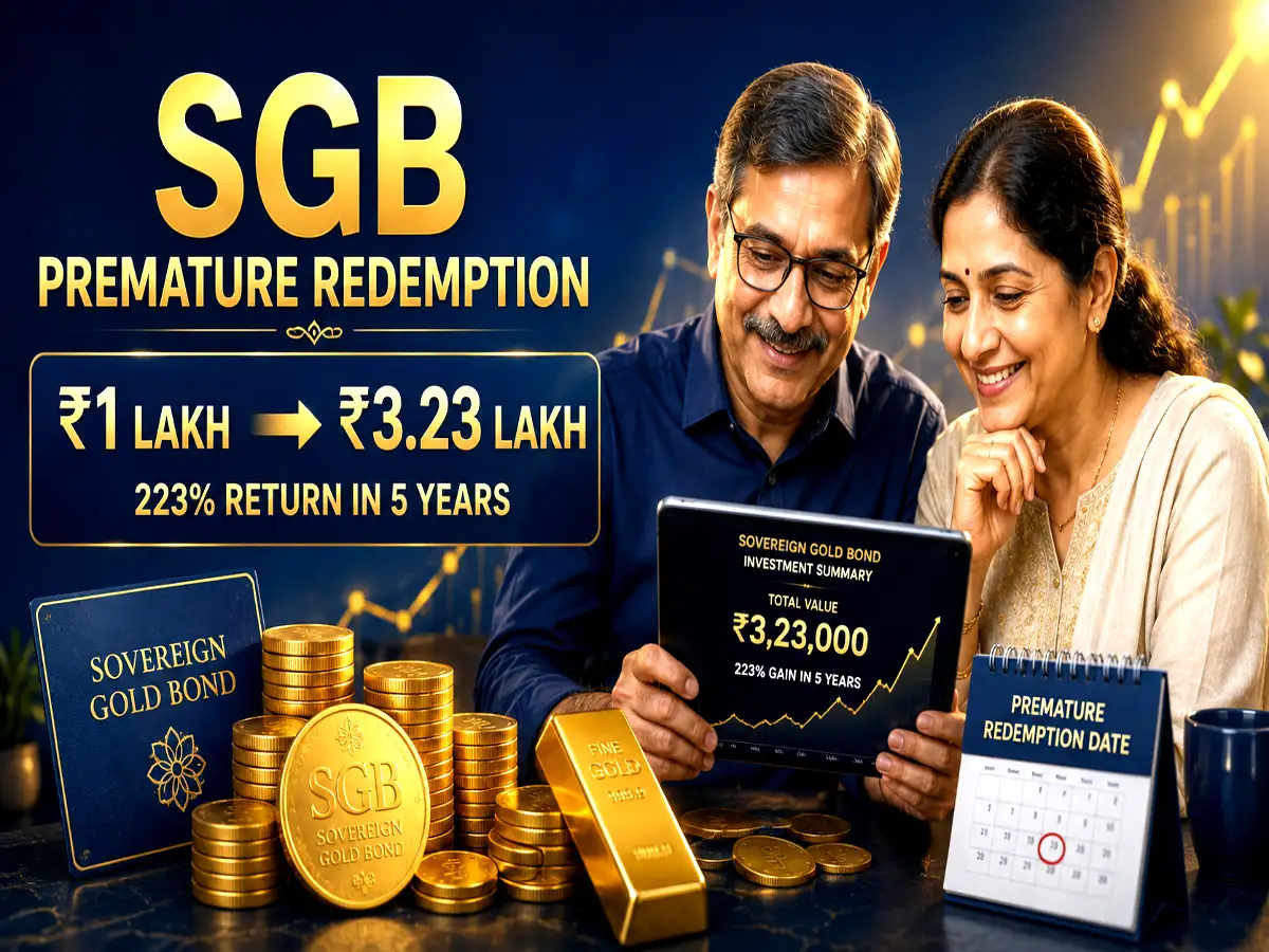 Gold bond turns Rs 1L investment into Rs 3.23L