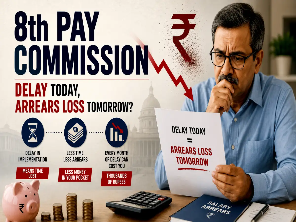 8th Pay Commission delay: Can Level 3-6 employees lose up to Rs 3.45 lakh in arrears?