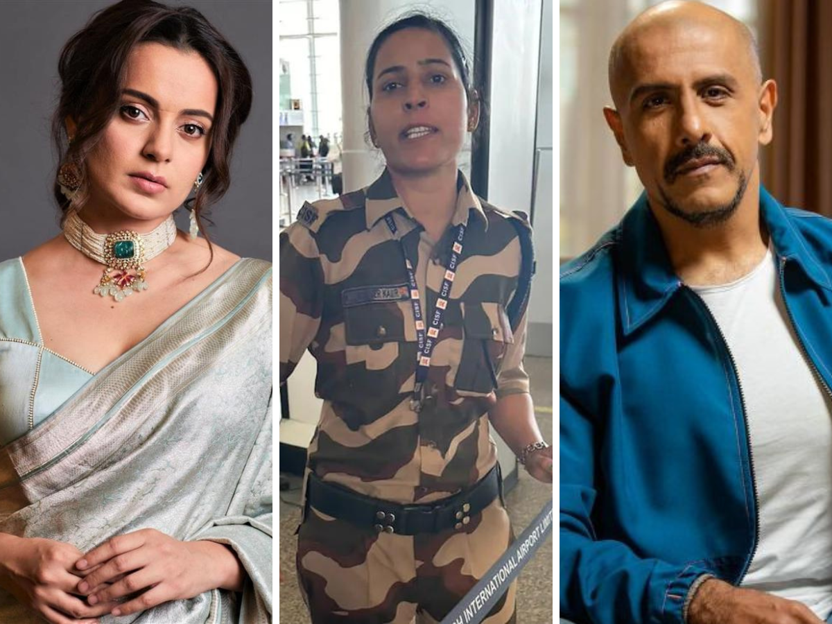 kangana ranaut: Kangana Ranaut controversy: Vishal Dadlani offers job to  CISF woman who slapped the actress - The Economic Times