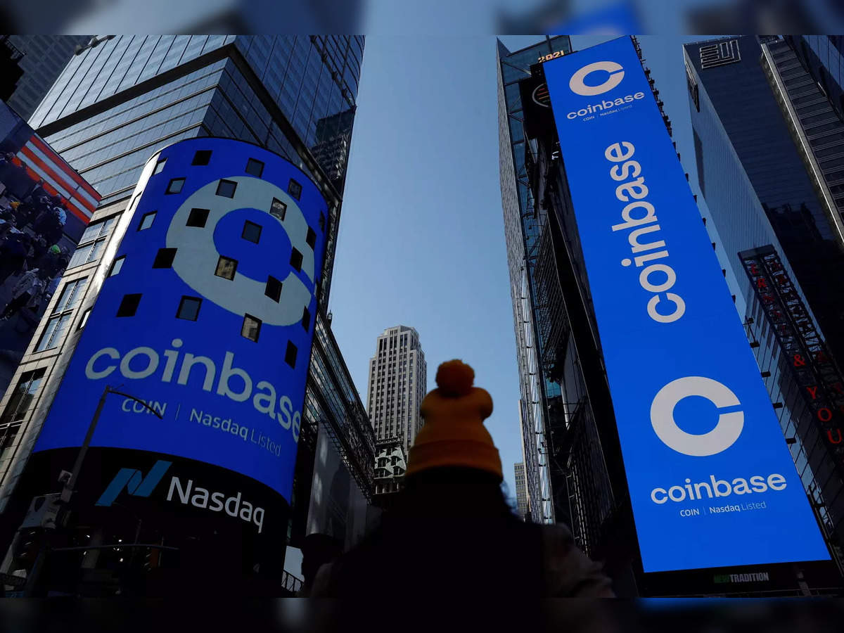 coinbase: Led by Coinbase, global crypto firms set to launch or expand in  India in 2022 - The Economic Times