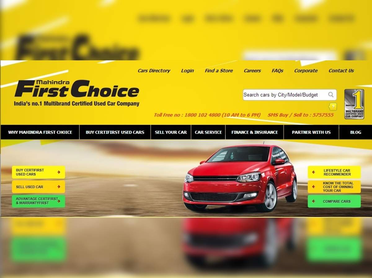 Mahindra first choice wheels ltd - Latest mahindra first choice wheels ltd  , Information & Updates - Auto -ET Auto