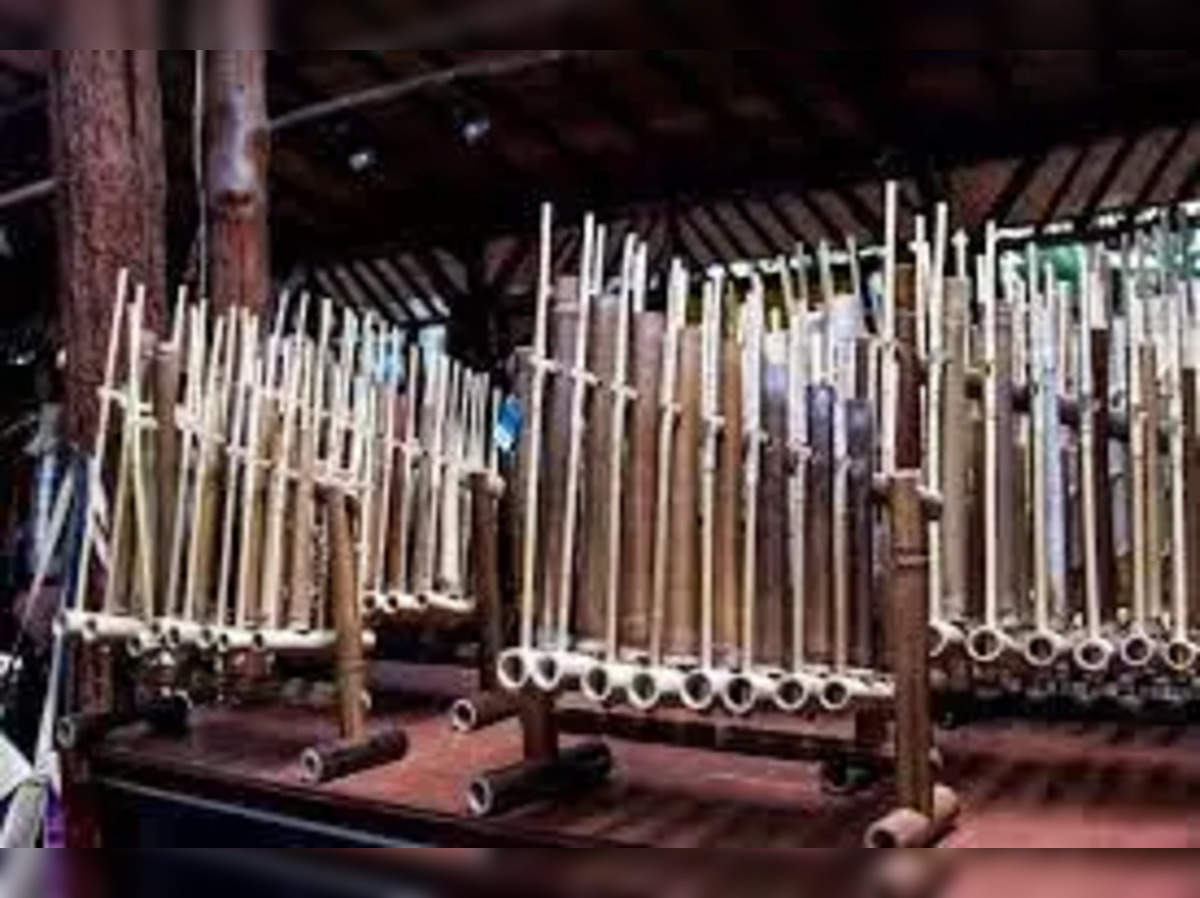 Angklung 2024 ensemble instruments