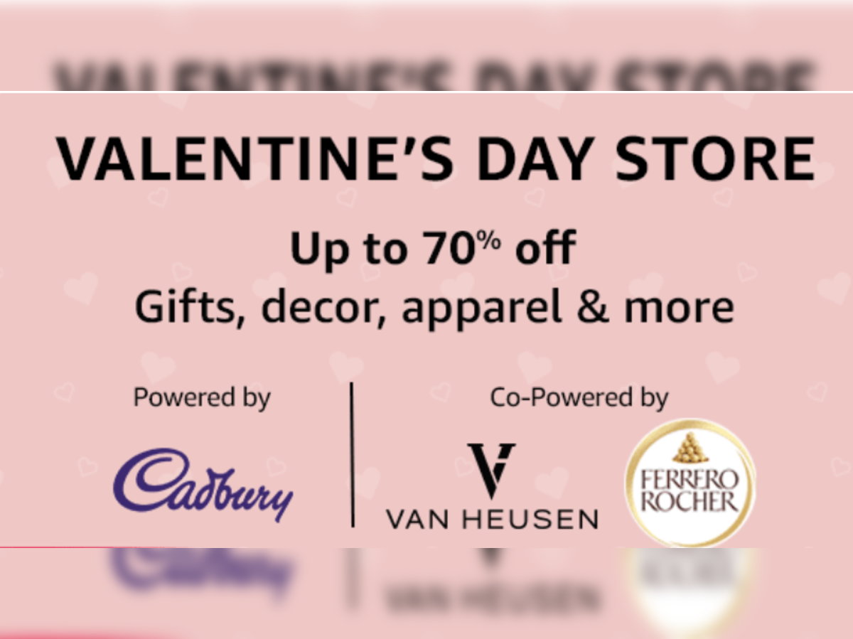 amazon valentines day store up to 70 off on gifts apparel decor and more