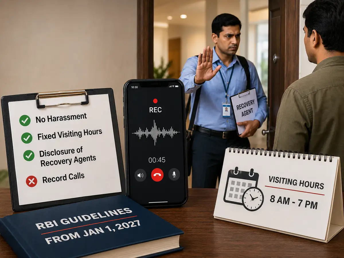 RBI changes loan recovery rules:: No harassment, recorded calls, strict recovery agent code & more - The Economic Times