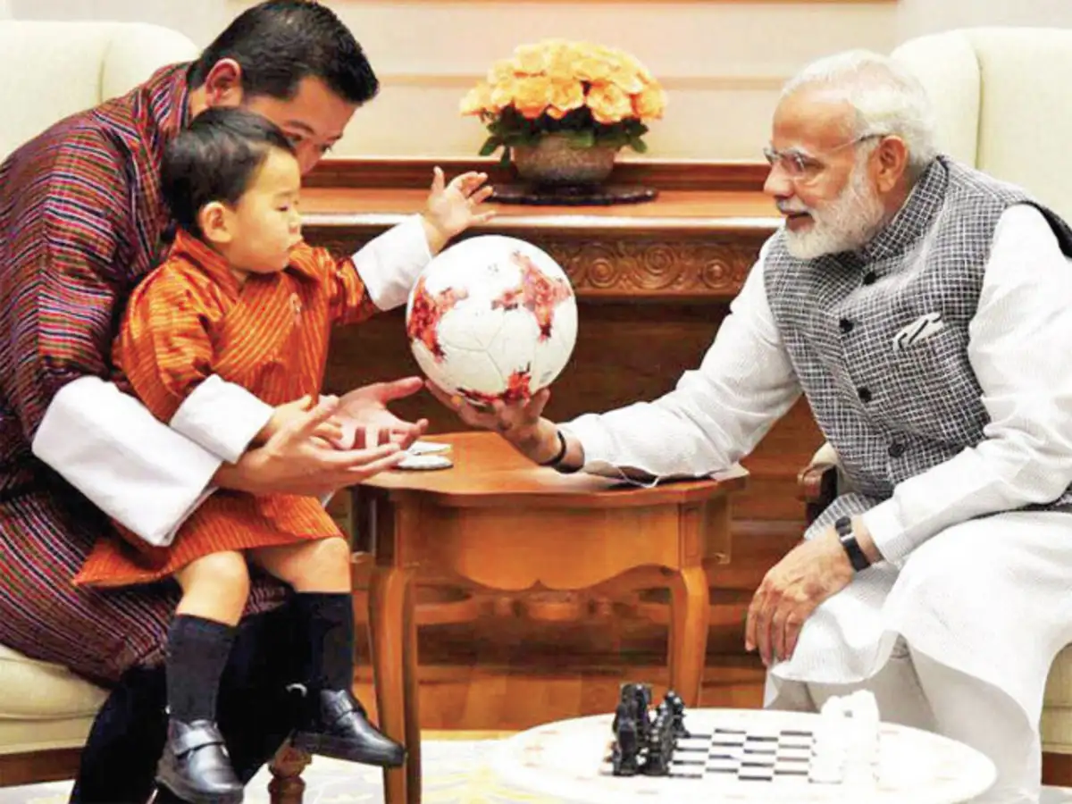 Doklam Standoff Bhutan King S India Visit Reaffirms Ties Sends Signal To China The Economic Times doklam standoff bhutan king s india