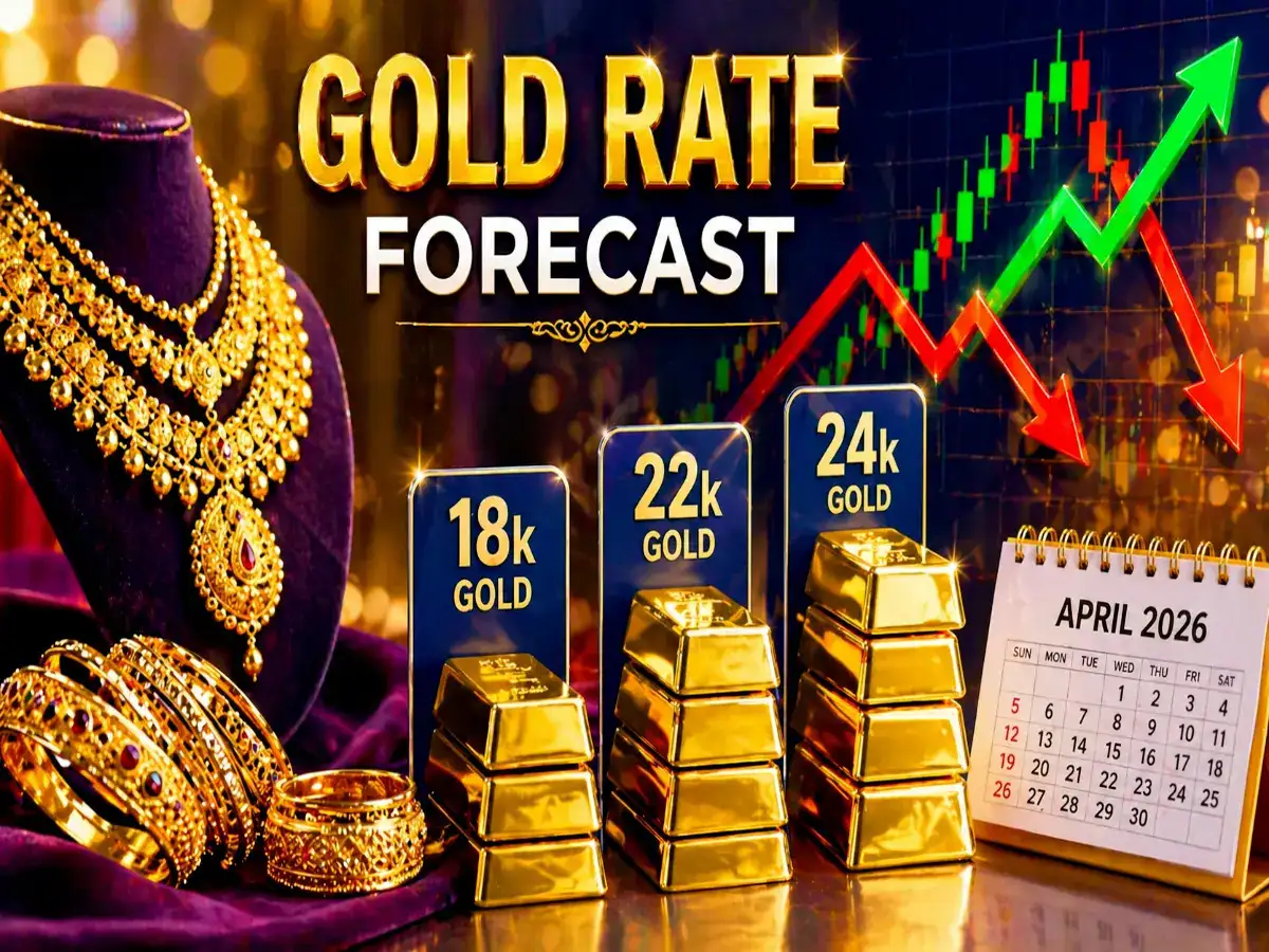 Gold price forecast April 2026: Check 18k, 22k, 24k gold prices today at IBJA, Malabar Gold &amp; Diamonds, Tanishq and Joyalukkas; will gold rates rise or fall?