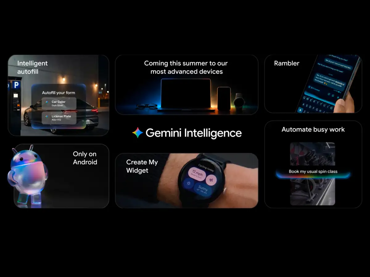 Google introduces Gemini intelligence to make android more proactive and  personal - The Economic Times