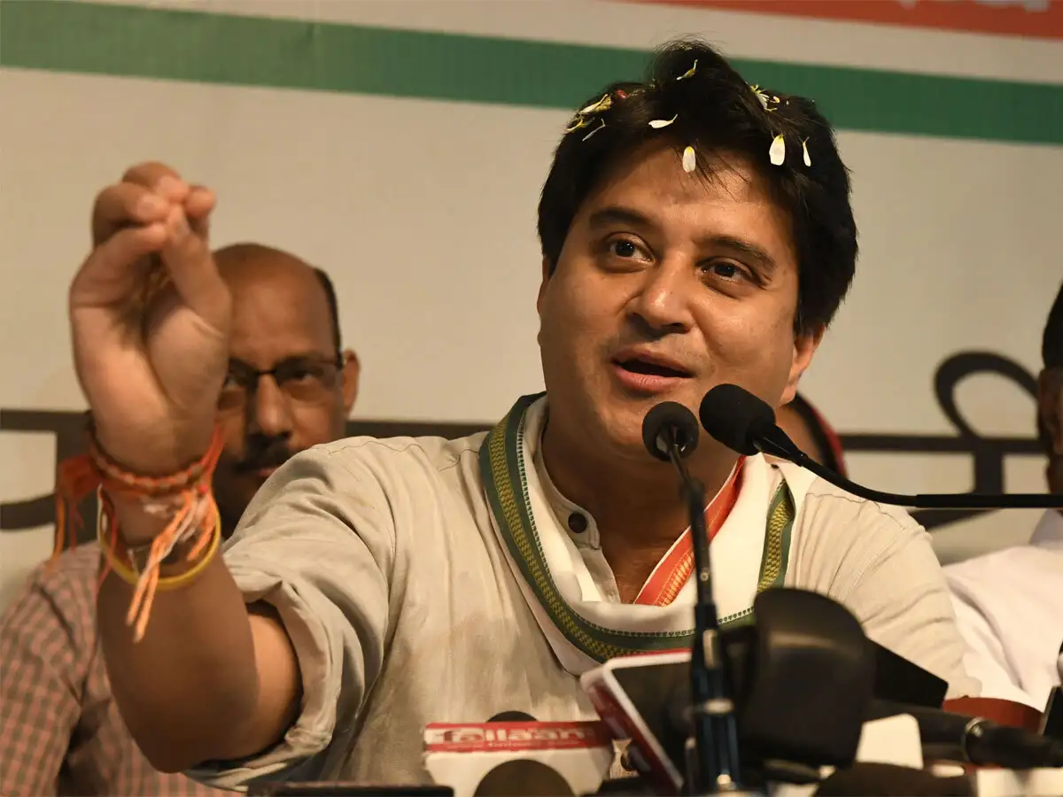 Jyotiraditya Scindia: Why Jyotiraditya Scindia quit Congress: Inside story  - The Economic Times