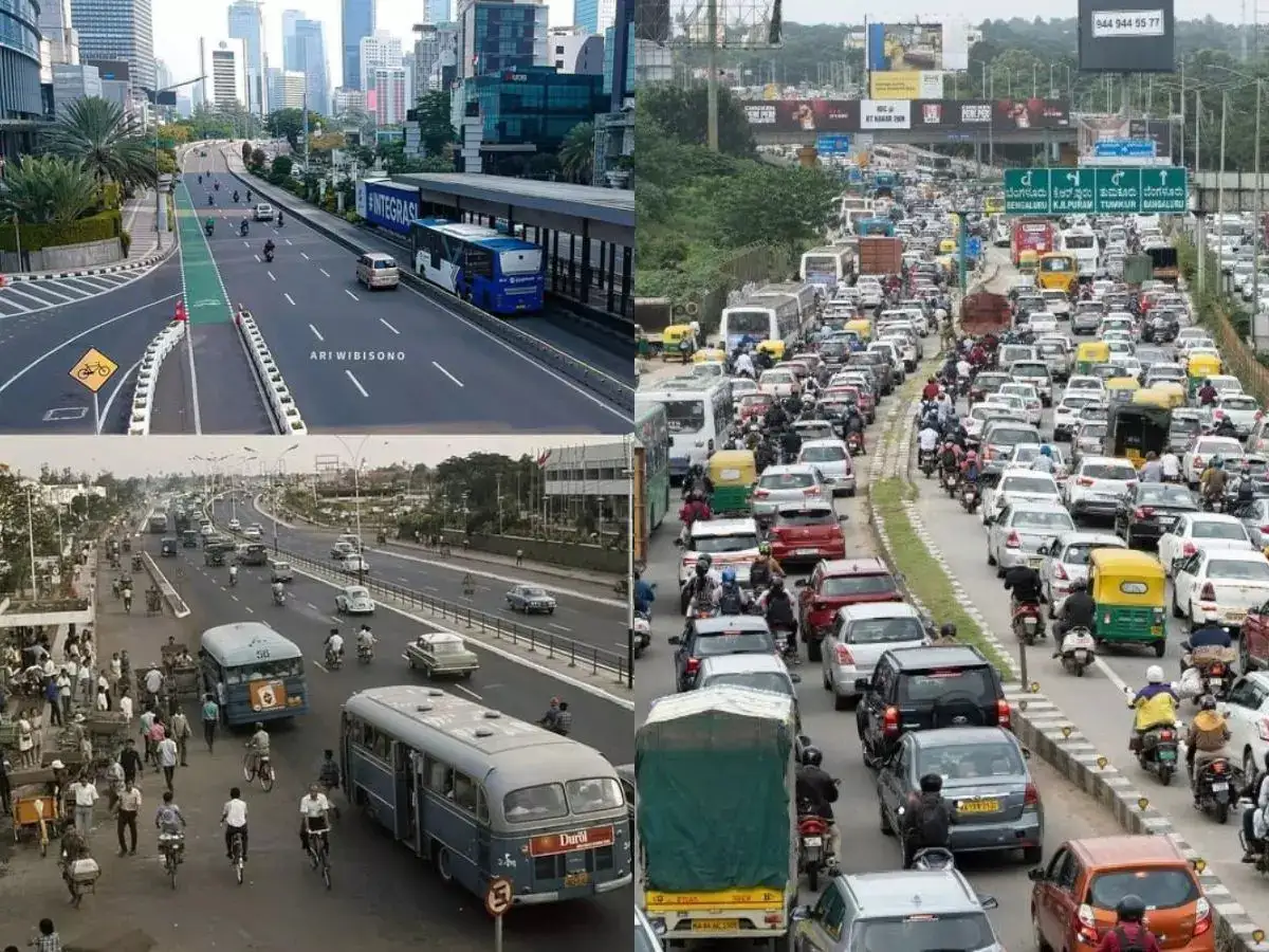 'If Jakarta can, why can't Bengaluru?': Viral social media post questions city's  urban planning - The Economic Times