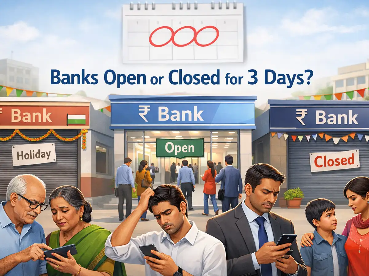 3-day bank holiday! Banks closed for three days in these states; services to remain suspended; check state-wise list
