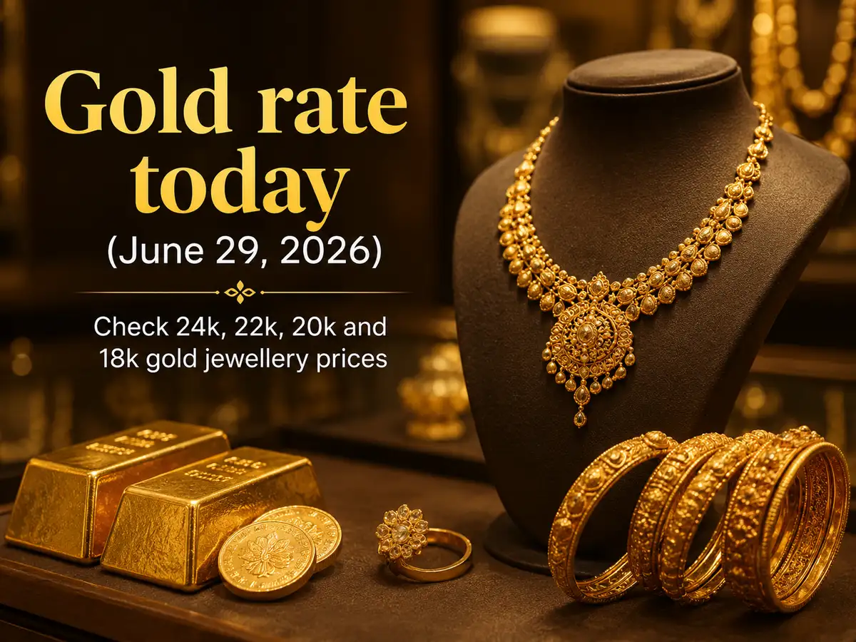 Gold rate today: 24k vs 22k vs 20k vs 18k 