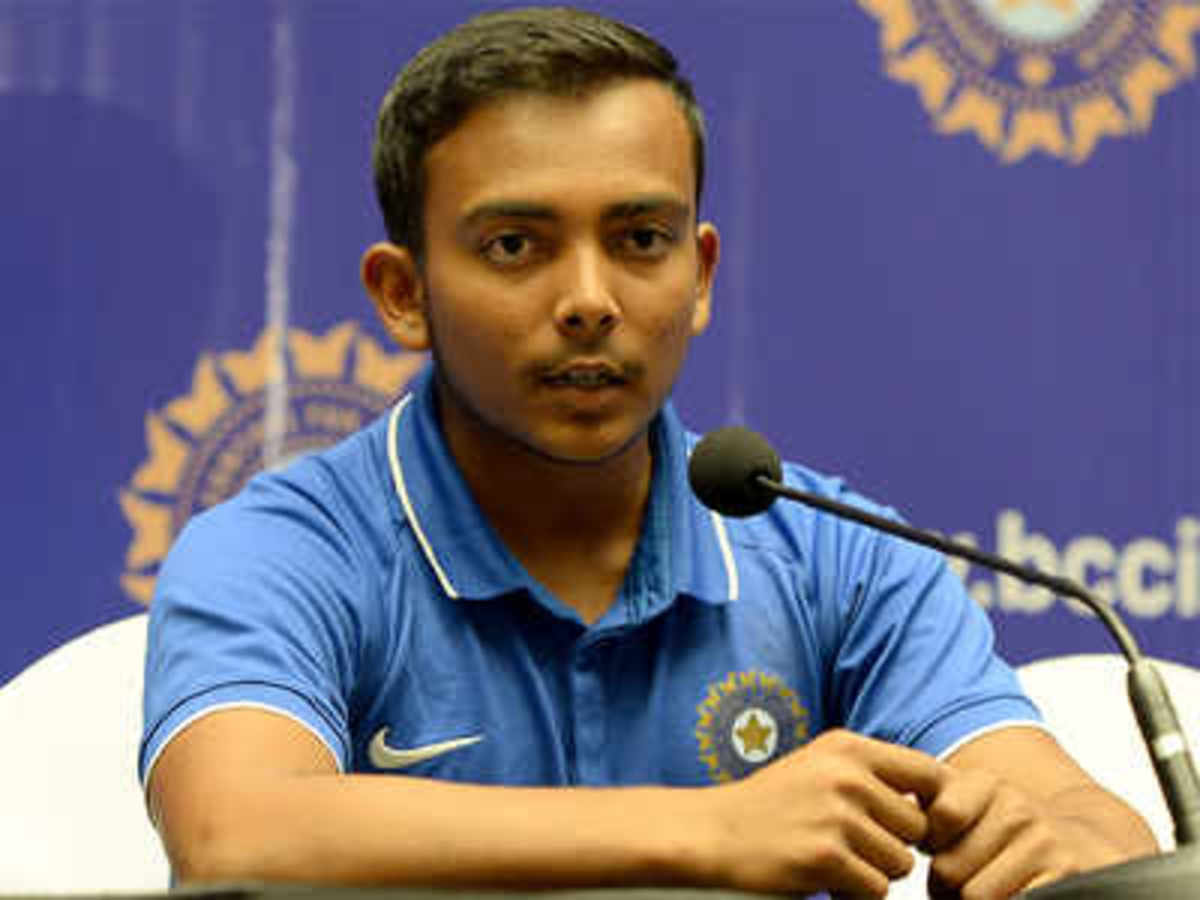 Prithvi Shaw suspended by BCCI until November 15 for doping violation