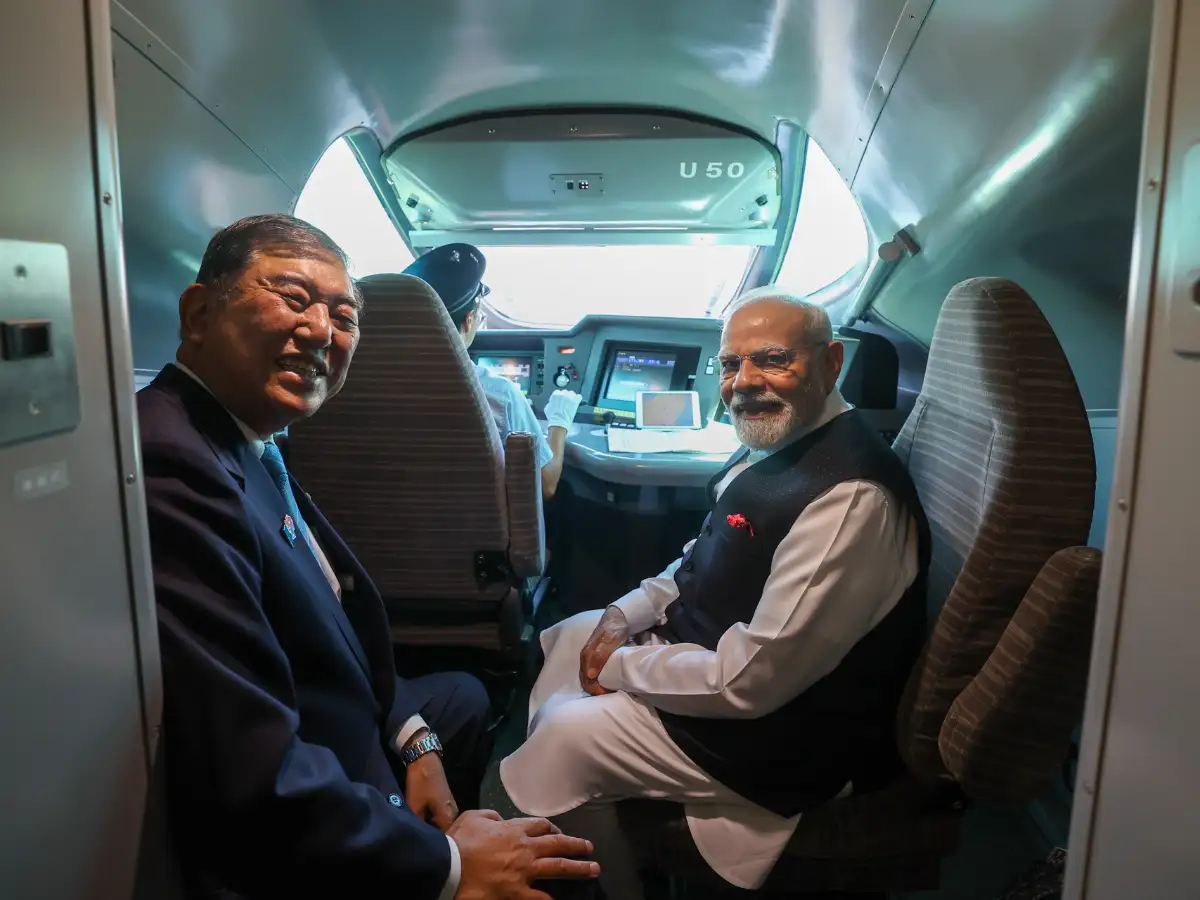 Shinkansen Bullet Train Inside