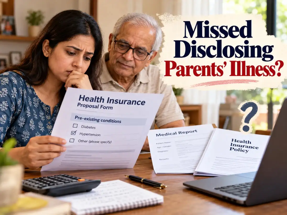Missed declaring parents’ pre-existing conditions? Know if you should disclose them now or switch policies - The Economic Times
