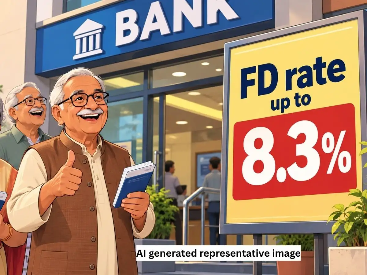 FD rate up to 8.3% for 3 years for senior citizens