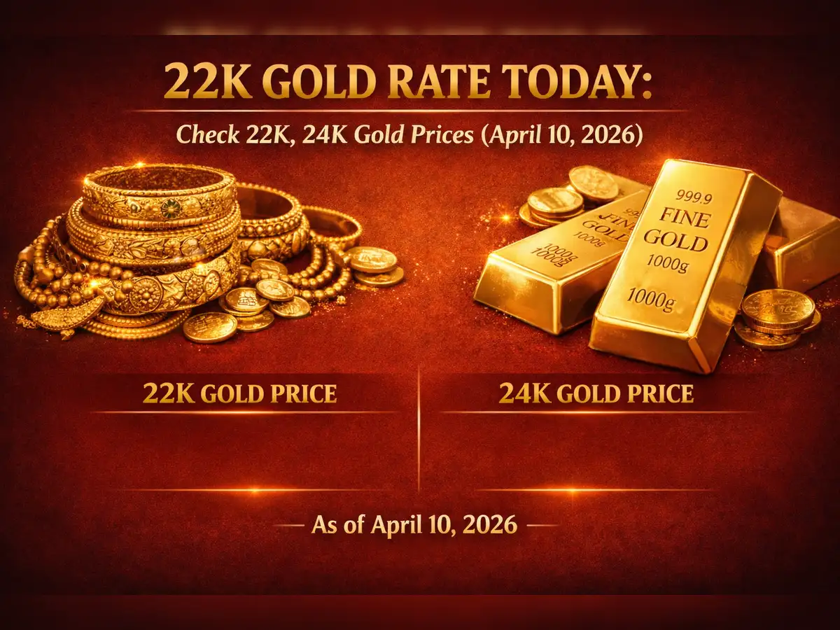 Dubai gold rates today (April 10, 2026): Latest 22K, 24K gold prices at Dubai Jewellery Group, iGold, Malabar Gold & Diamonds, Joyalukkas, Kalyan Jewellers